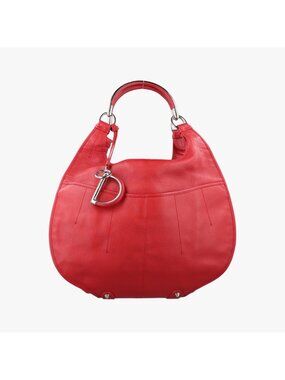 Dior Hobo Red Leather